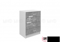 Комод "Юниор-2 Лофт" (МФ) - "Лабиринт" - интернет-магазин мебели для дома в Екатеринбурге, Первоуральске и Ревде