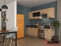Кухонный гарнитур "Алиса №15" Линейная ЛДСП (ГА) - "Лабиринт" - интернет-магазин мебели для дома в Екатеринбурге, Первоуральске и Ревде