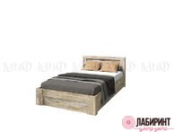 Кровать 1,2м "Ривьера" ЛДСП (МФ) - "Лабиринт" - интернет-магазин мебели для дома в Екатеринбурге, Первоуральске и Ревде