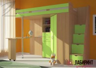 Кровать-чердак «МИЙА» (СП) - "Лабиринт" - интернет-магазин мебели для дома в Екатеринбурге, Первоуральске и Ревде