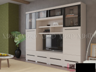 Гостиная "Эколь" Вариант №2 МДФ (МФ) - "Лабиринт" - интернет-магазин мебели для дома в Екатеринбурге, Первоуральске и Ревде