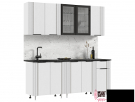 Кухня "Виктория"  2,0м МДФ  (МФ) - "Лабиринт" - интернет-магазин мебели для дома в Екатеринбурге, Первоуральске и Ревде