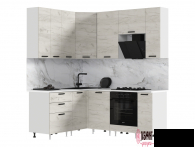 Кухня "Рио нью" 1,6*2,0 (900). Компоновка №2 (МФ) - "Лабиринт" - интернет-магазин мебели для дома в Екатеринбурге, Первоуральске и Ревде