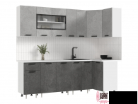 Кухня "Рио нью" 2,4*1,0м (МФ) - "Лабиринт" - интернет-магазин мебели для дома в Екатеринбурге, Первоуральске и Ревде