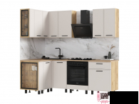 Кухня "Бьянка" 1,2*2,2м (МФ) - "Лабиринт" - интернет-магазин мебели для дома в Екатеринбурге, Первоуральске и Ревде