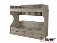 Кровать двухярусная  "Мираж" (РСТ) - "Лабиринт" - интернет-магазин мебели для дома в Екатеринбурге, Первоуральске и Ревде