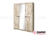 Шкаф 3-х створчатый "Ривьера" ЛДСП (МФ) - "Лабиринт" - интернет-магазин мебели для дома в Екатеринбурге, Первоуральске и Ревде