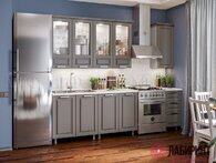 Кухня "Констанция" 2,0 компоновка №5 МДФ  (МФ) - "Лабиринт" - интернет-магазин мебели для дома в Екатеринбурге, Первоуральске и Ревде