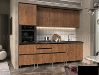 Кухня "Техно-6" 2,6 (МФ) - "Лабиринт" - интернет-магазин мебели для дома в Екатеринбурге, Первоуральске и Ревде