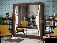 Шкаф-купе  "Элегант №1" 1,7м (МФ) - "Лабиринт" - интернет-магазин мебели для дома в Екатеринбурге, Первоуральске и Ревде