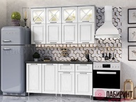 Кухня "Констанция"  1,6 компоновка №4 МДФ  (МФ) - "Лабиринт" - интернет-магазин мебели для дома в Екатеринбурге, Первоуральске и Ревде