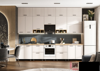 Кухня "Бьянка" 3,4 (1350) с элементами Люкс класса (МФ) - "Лабиринт" - интернет-магазин мебели для дома в Екатеринбурге, Первоуральске и Ревде