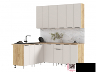 Кухня "Николь" 1,8*2,0 МДФ  (МФ) - "Лабиринт" - интернет-магазин мебели для дома в Екатеринбурге, Первоуральске и Ревде