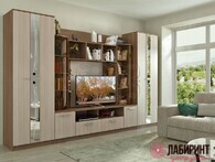 Стенка "Венеция" ЛДСП  (МФ) - "Лабиринт" - интернет-магазин мебели для дома в Екатеринбурге, Первоуральске и Ревде