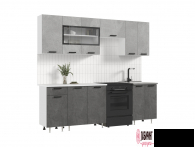 Кухня "Рио нью" 2,4 (МФ) - "Лабиринт" - интернет-магазин мебели для дома в Екатеринбурге, Первоуральске и Ревде