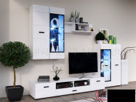 Гостиная "Нэнси Нью" вариант №1 МДФ (МФ) - "Лабиринт" - интернет-магазин мебели для дома в Екатеринбурге, Первоуральске и Ревде