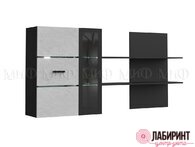 Шкаф навесной с полкой "Николь" МДФ (МФ) - "Лабиринт" - интернет-магазин мебели для дома в Екатеринбурге, Первоуральске и Ревде