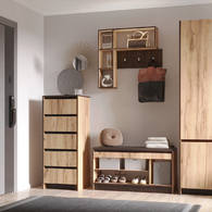 Модульная прихожая "Бостон" (ЛНР) - "Лабиринт" - интернет-магазин мебели для дома в Екатеринбурге, Первоуральске и Ревде