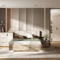 Модульная спальня "Сильвия" МДФ (МФ) - "Лабиринт" - интернет-магазин мебели для дома в Екатеринбурге, Первоуральске и Ревде