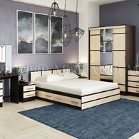 Модульная спальня "Сакура" ЛДСП (Миф) - "Лабиринт" - интернет-магазин мебели для дома в Екатеринбурге, Первоуральске и Ревде