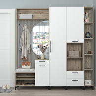 Модульная прихожая "Сплит" Марибель - "Лабиринт" - интернет-магазин мебели для дома в Екатеринбурге, Первоуральске и Ревде