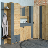 Модульная прихожая "Бостон" (РСТ) - "Лабиринт" - интернет-магазин мебели для дома в Екатеринбурге, Первоуральске и Ревде