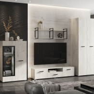 Модульная гостиная "Нэнси Крафт" (МФ) - "Лабиринт" - интернет-магазин мебели для дома в Екатеринбурге, Первоуральске и Ревде