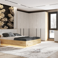 Модульная спальня "Марвэл" МДФ (МФ) - "Лабиринт" - интернет-магазин мебели для дома в Екатеринбурге, Первоуральске и Ревде