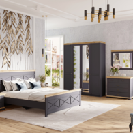 Модульная спальня Лиана-1 (РСТ) - "Лабиринт" - интернет-магазин мебели для дома в Екатеринбурге, Первоуральске и Ревде