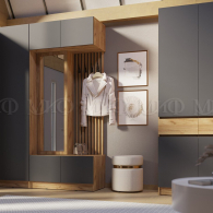 Модульная прихожая "Роджина" (Миф) - "Лабиринт" - интернет-магазин мебели для дома в Екатеринбурге, Первоуральске и Ревде