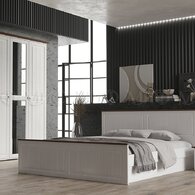 Модульная спальня "Валенсия" (Миф) - "Лабиринт" - интернет-магазин мебели для дома в Екатеринбурге, Первоуральске и Ревде