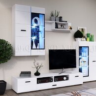 Модульная гостиная "Нэнси Нью" МДФ (Миф) - "Лабиринт" - интернет-магазин мебели для дома в Екатеринбурге, Первоуральске и Ревде